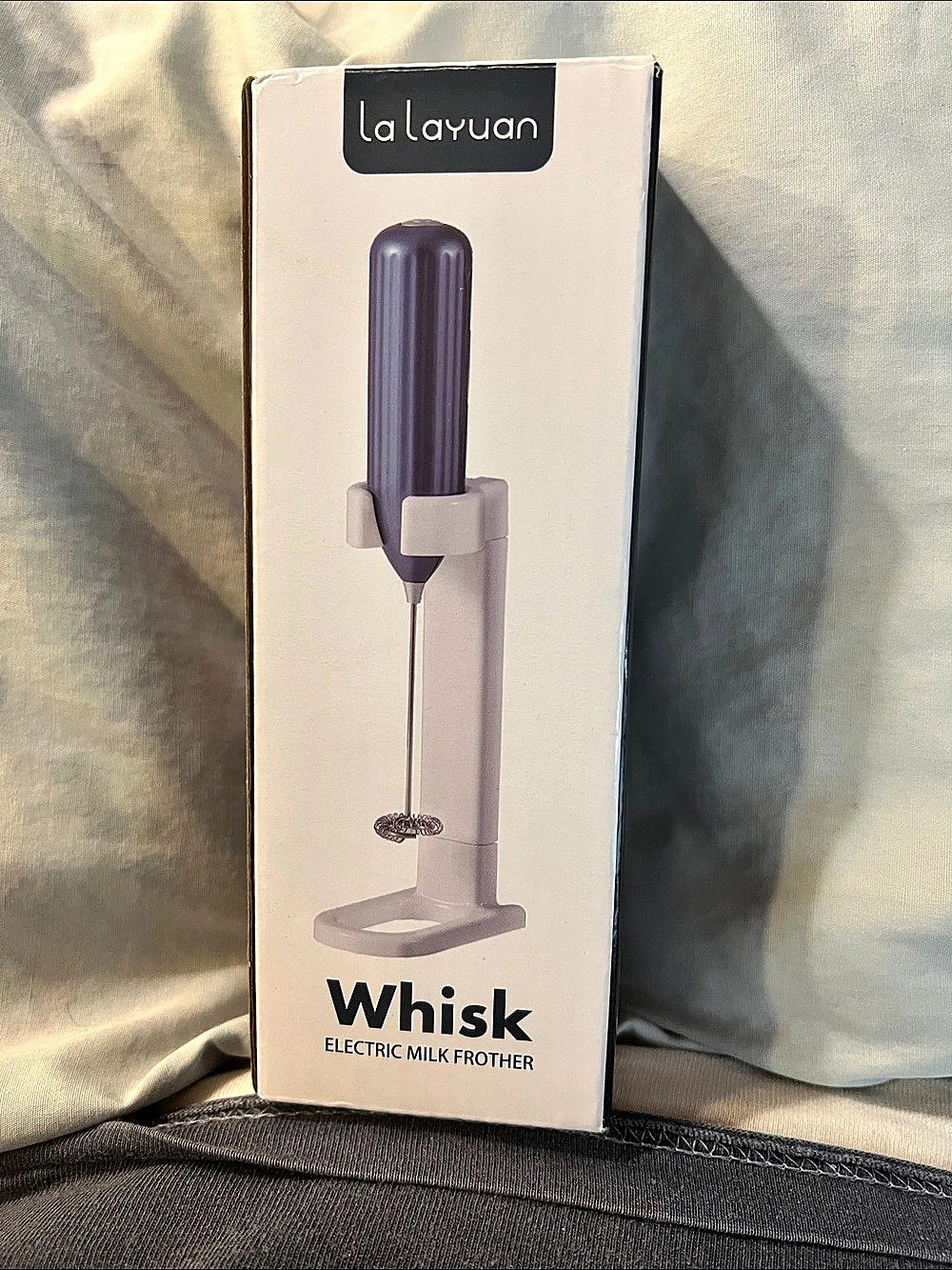 New la layuan Electric Milk Frother in Red